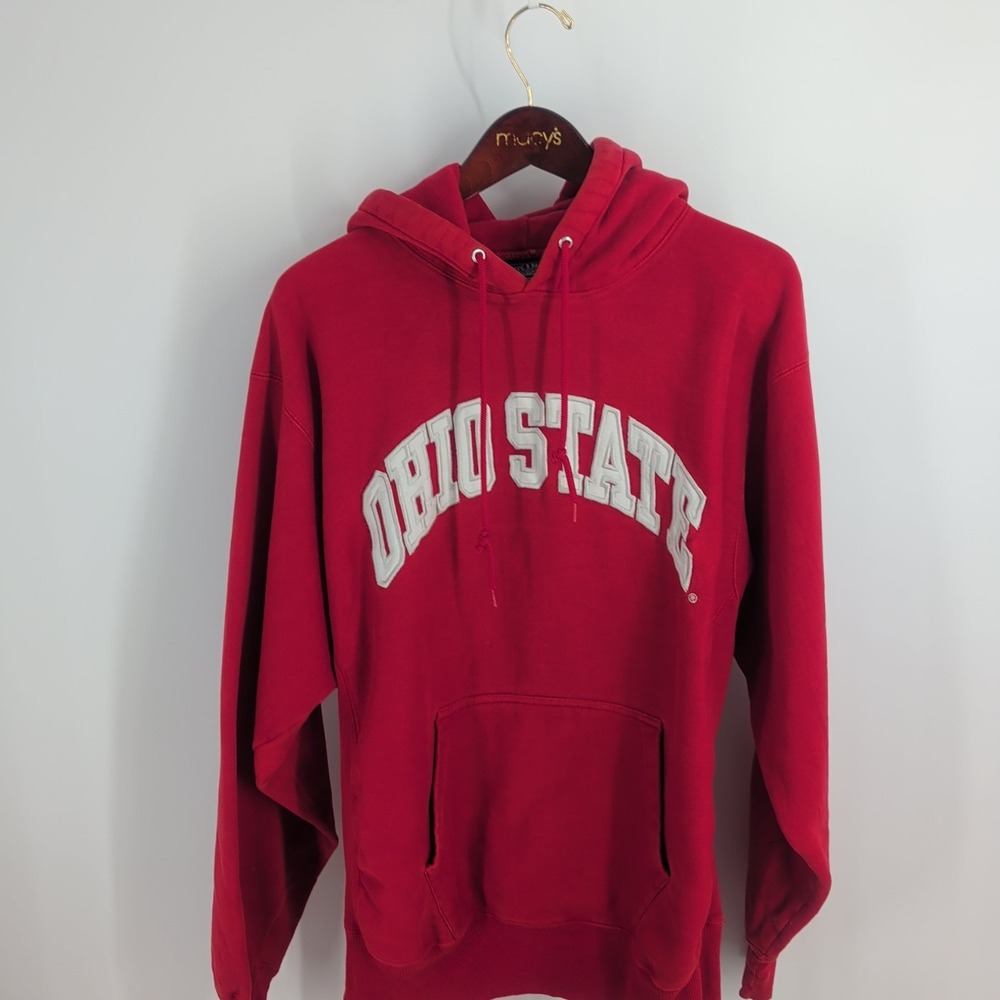 Ohio State Buckeyes‎ Football NCAA Steve & Berry's Pullover Hoodie Red Size L